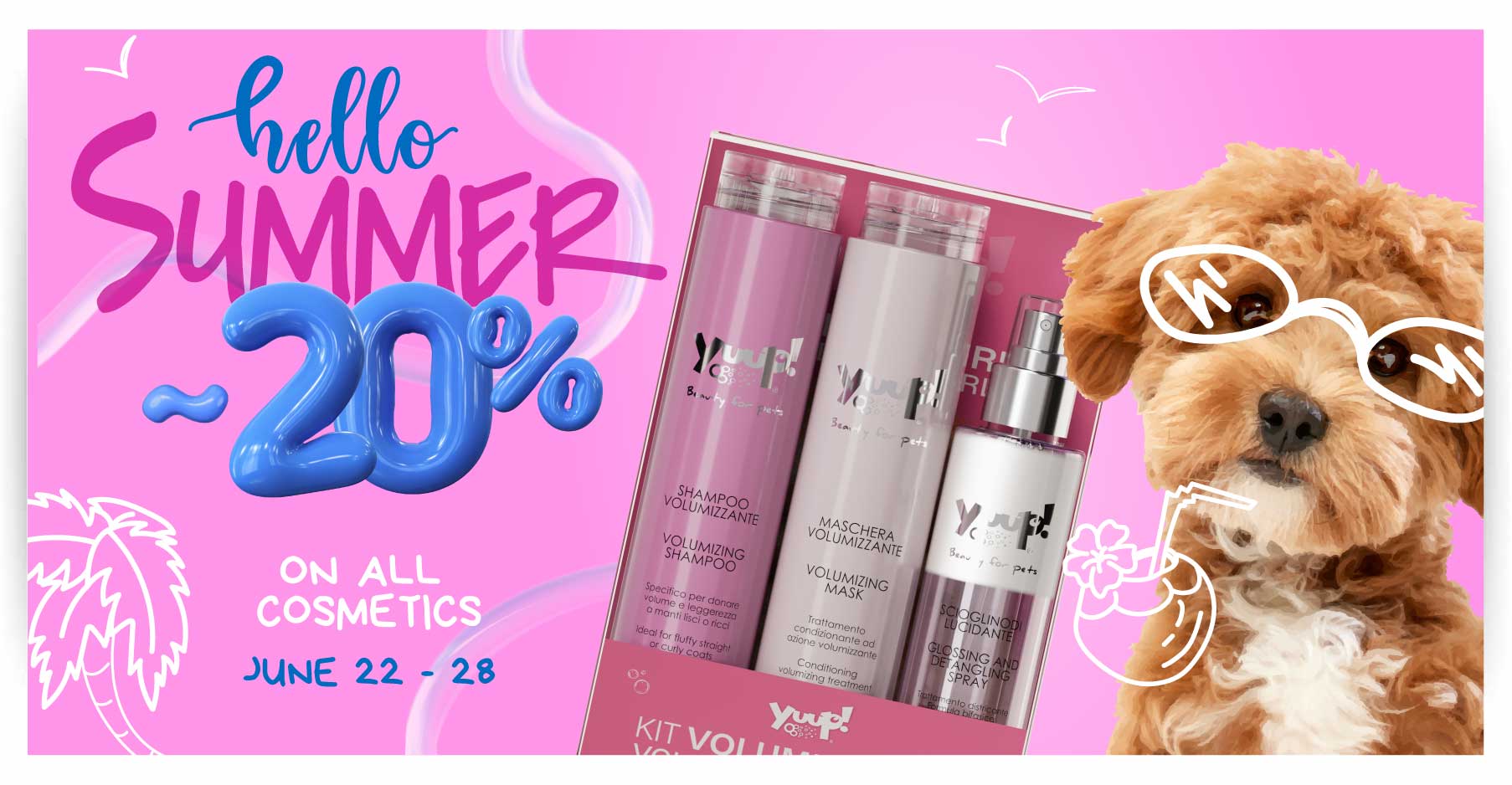 Promo Summer Days 20% di sconto sui cosmetici